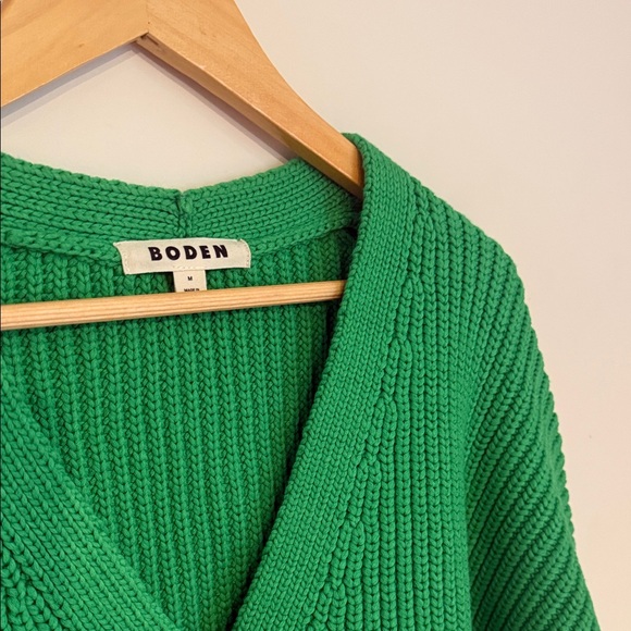 Boden Oversized Ribbed Cardigan M - Picture 4 of 7